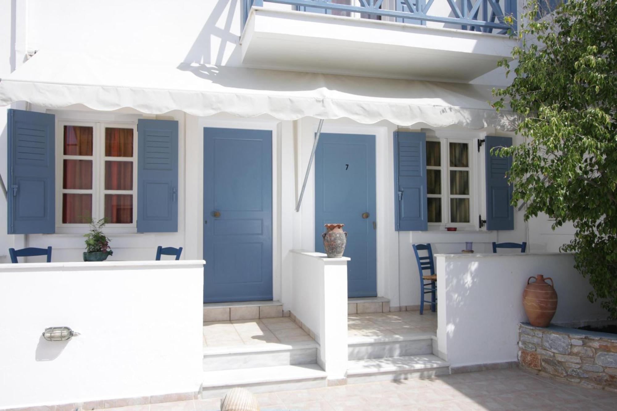 Manos Apartments Mégas Yialós-Nítes Exteriör bild